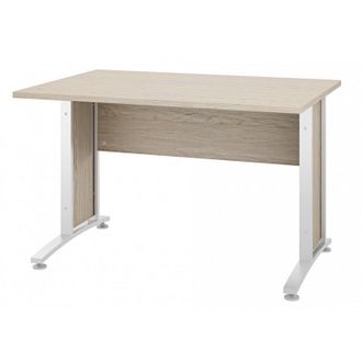 OEM Escritorio De Oficina De Roble Blanco Cm 120 X 80 X 74 H