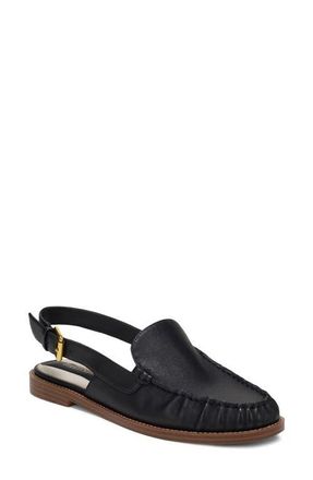 Franco Sarto Sully Slingback Loafer in Black at Nordstrom, Size 5.5