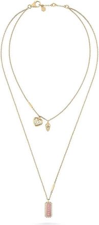 Philipp Plein Pjqea 12Nu Ketting - Dames - Kettingen - Geel - ONE Size - Accessoires