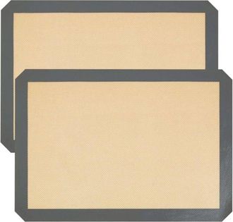 OEM Dos Tapetes De Silicona Para Hornear, De 41,9 X 29,5 Cm, Antiadherentes, Reutilizables, Libres De Bpa Y Lavables