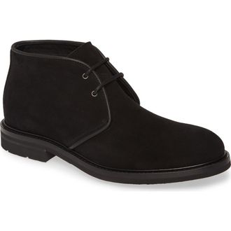 Aquatalia Rinaldo Chukka Water Resistant Boot in Black at Nordstrom Rack, Size 10.5