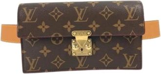 Louis Vuitton Pre-owned Monogram Belt Bag - Dames - Vintage Heuptassen - Bruin - ONE Size - Vintage