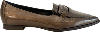 Regarde le ciel Womens Kenny Pointed Toe Loafer In Bronze