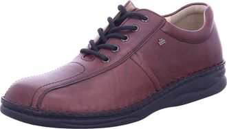 Finn Comfort Mens Dijon Lace-Up Oxford Shoes In Teak Idaho