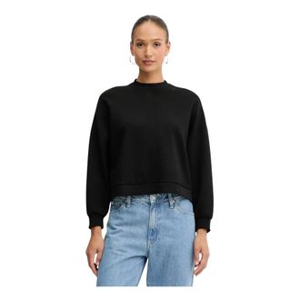 A|X Armani Exchange Mujer, Sudaderas, Negro, Talla: L