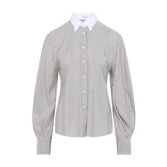 Brunello Cucinelli Dames, Blouses & Shirts, Veelkleurig, Maat: S