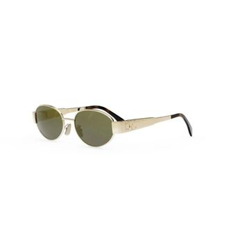 Celine Celine - Cl40235U Zonnebril - Dames - Accessoires - Geel - Maat: 54 MM Polyamide