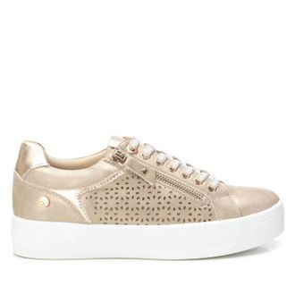 Xti Womens Trainer Sneakers In Gold