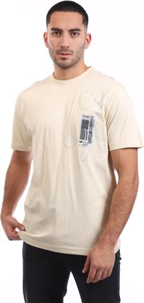 Off-white Mens Off White Scan Arrow Slim T-Shirt in Grey Cotton - Size X-Large