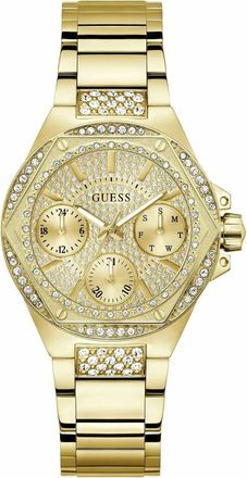 Guess Envy Gw0878L2 Multifunction Horloge - Dames - Accessoires - Geel - Maat: ONE Size
