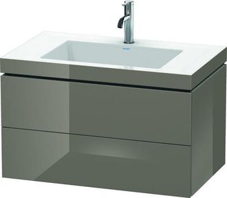Duravit Lavabo Para Muebles Duravit L-cube C-bonded Con Base, Colgante