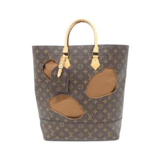 Louis Vuitton Bolso tote Pre-owned de lona Monogram - Pre-owned - Mujer - Marr&oacute;n - ONE SIZE