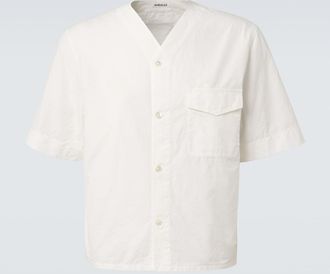 Auralee Camicia in popeline di cotone