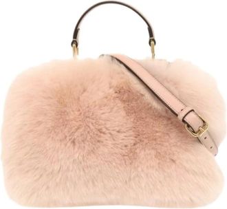 Fendi Pre-owned Vintage Schoudertas - Dames - Vintage Handtas - Roze - ONE Size - Leer - Vintage