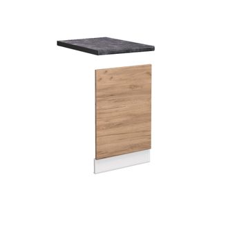 Vicco Panel Frontal Fame-line, Roble Dorado, 45 Cm, Et Antracita