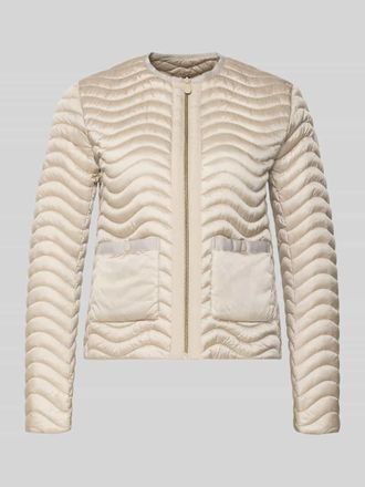 Save The Duck Slim Fit Steppjacke mit aufgesetzten Taschen Modell Tamina in Sand, Gr&ouml;&szlig;e XXL