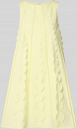 Vero Moda Minikleid mit r&uuml;ckseitigem Schl&uuml;sselloch-Ausschnitt in GELB, Gr&ouml;&szlig;e 34