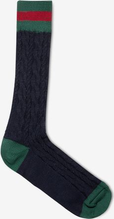 Royalties Paris Zopfstricksocken aus Baumwolle Bobby