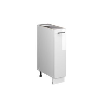 Vicco Mueble De Botica Fame-line, Blanco Alto Brillo/blanco, 20 Cm Sin Encimera, Vicco