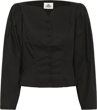 Karen by Simonsen Mujer, Blusas y Camisas, Negro, Talla: L