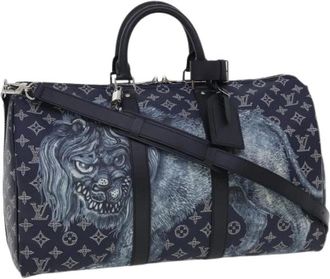 Louis Vuitton Pre-owned Weekend Bag - - Pre-owned - Donna - Blu - ONE SIZE
