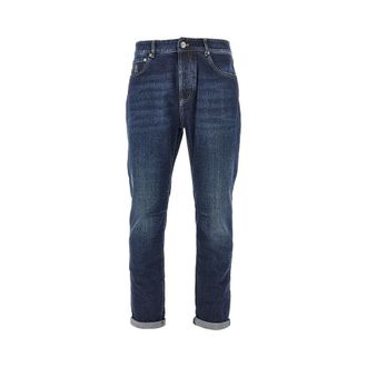 Brunello Cucinelli Stretch denim Leisure Fit jeans Man 48