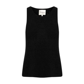MY ESSENTIAL WARDROBE Sleeveless Knit Top DivaMW - female - My Essential Wardrobe - Sleeveless Tops - Black - XS - Tops