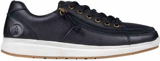 Billy Footwear Mens Comfort Low Shoes In Black Leather