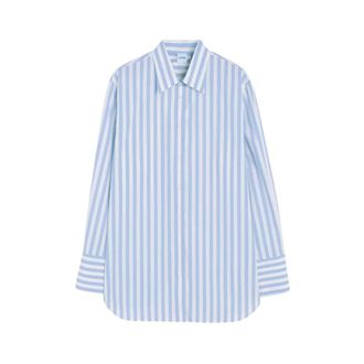 Aspesi Dames, Blouses & Shirts, Blauw, Maat: 3XS