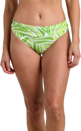 La Blanca Serene Palm Bikini Bottoms in Apple at Nordstrom, Size 10