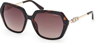 Guess GU00267 52F Womens Sunglasses Tortoiseshell Size 57