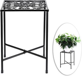 OEM Soporte Met&aacute;lico Para Macetas, Apto Para Uso Interior Y Exterior (planta No Incluida)