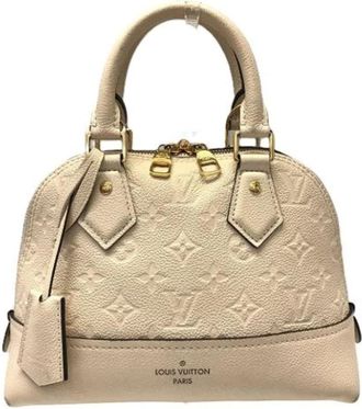Louis Vuitton Pre-owned Handbags, female, Beige, Size: ONE SIZE Pre-owned Canvas louis-vuitton-bags