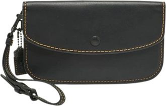 Coach Pre-owned Clutches, female, Black, Size: ONE SIZE Pre-owned Clutch