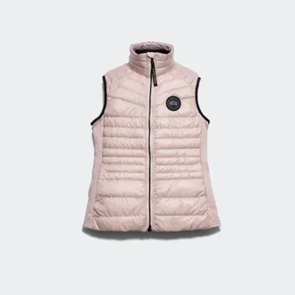 Canada Goose HyBridge Lite Vest Black Disc (Women, Lucent Rose, XS)