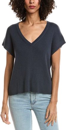 Splendid Georgie V-Neck Cashmere-Blend Sweater
