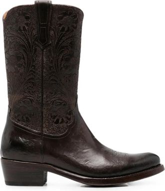 Eraldo Martu Floral-embossed Boots