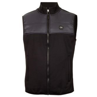 Calvin Klein Mens G Cb Hyd Gilet in Black - Size X-Large