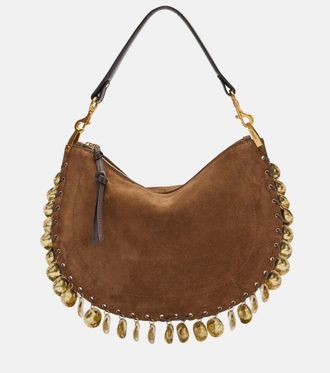 Isabel Marant Borsa a tracolla Oskan Soft Small in suede