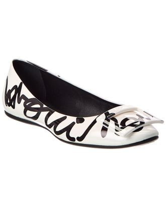 Roger Vivier Leather Flat
