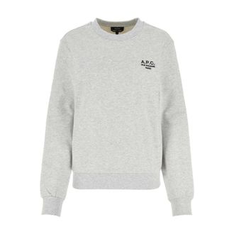 A.P.C. Sweatshirts, female, Gray, Size: XS Rue Madame Sweatshirt