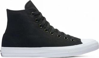 Converse Canvas High Top Rubberen Zool Sneaker - Heren - Sneakers - Zwart - 42 EU - Schoenen