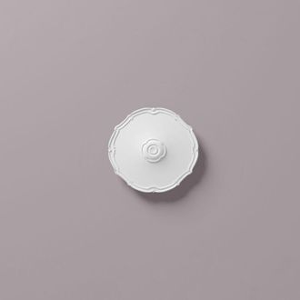 NMC Roset&oacute;n Nmc R16 Arstyl Noel Marquet Elemento Decorativo Dise&ntilde;o Atemporal Cl&aacute;sico Blanco Di&aacute;metro 48 Cm