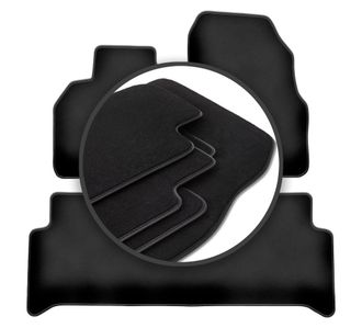 OEM Alfombrillas Premium Para Renault Grand Scenic Ii Monovolumen (2003-2009)