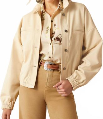 Ariat Robyn Shacket In Summer Sand