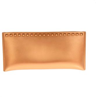 Carmen Sol Julian Clutch in Rose Gold at Nordstrom