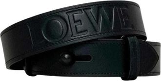Loewe Pre-owned Belts, female, Black, Size: ONE SIZE Pre-owned Standard belt