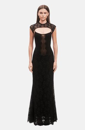OW Collection Brisa Maxi Dress in Black at Nordstrom, Size X-Small