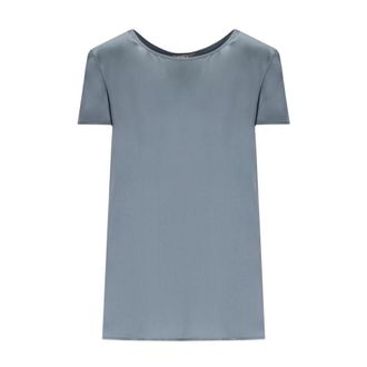 Max Mara Dames, Tops, Grijs, Maat: XS Zijde
