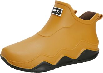 Generic deals of the day sale prime daily deals Ladies Short Wellies Waterproof Boots Warm Lined Ankle Boots Low Heel Walking Boots Short Boots Outdoor Non Sl